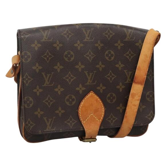 LOUIS VUITTON Monogram Cartouchiere GM Shoulder Bag M51252 - Picture 1 of 16